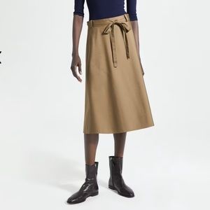 Theory Workwear Wrap Skirt size p